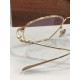 Fine frame, titanium frame with gold wire edges New CHROME HEARTSimple square mirror, super lightCH8157 SIZE54-18-150