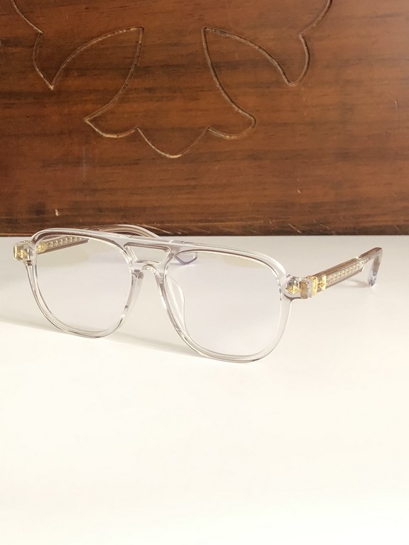 New CHROME HEART retro double beam large frame will be the old American classic punk elements into the details full of let you experience high-end qualityCH8167 SIZE 54-16-156