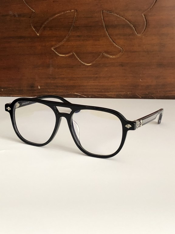 New CHROME HEART retro double beam large frame will be the old American classic punk elements into the details full of let you experience high-end qualityCH8167 SIZE 54-16-156