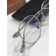 Vintage small round mirror Hundreds of super lightFine frame with golden edge titanium frame New CHROME HEARTCH8158 SIZE51-18-150