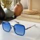 CHROME HEART Specific Women's SunglassesExtra-large frame design for better contouring of the face.BLUE JOBSIZE：52-23-146