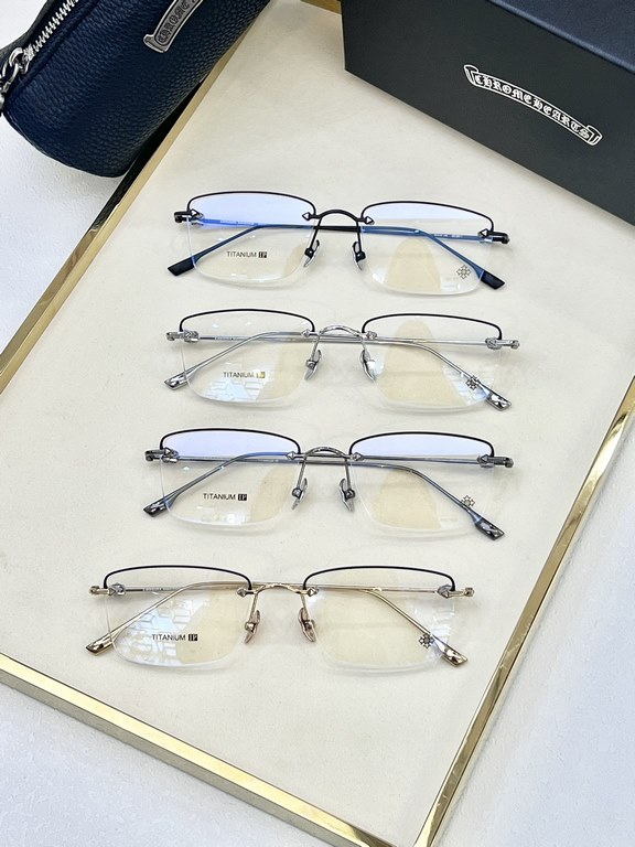 CHROME HEART Pure Titanium Optical Frame~MODEL：CH5811SIZE：55 ports 18-148