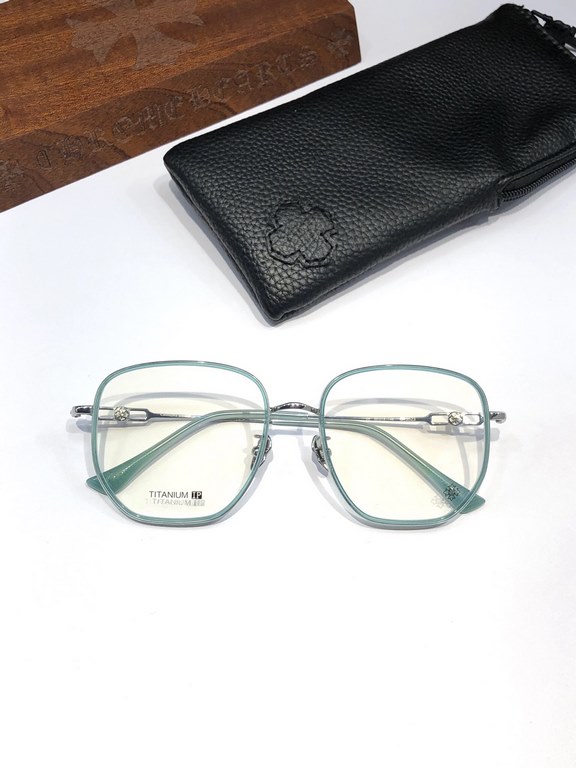 NEW Large frame titanium frame CHROME HEARTSlim face, super thin and lightweight, no stress to wearCH5523 SIZE55-18-48