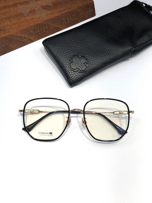 NEW Large frame titanium frame CHROME HEARTSlim face, super thin and lightweight, no stress to wearCH5523 SIZE55-18-48