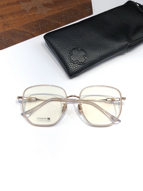 NEW Large frame titanium frame CHROME HEARTSlim face, super thin and lightweight, no stress to wearCH5523 SIZE55-18-48