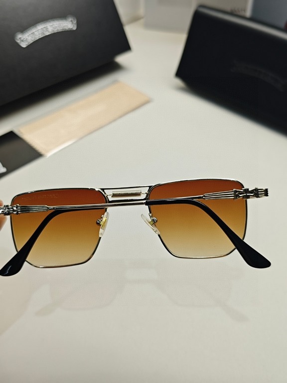 Chrome Hearts Crocus 2024 new ultra-small square retro small lens sunglasses mini small glasses men tide net red square frame sunglasses