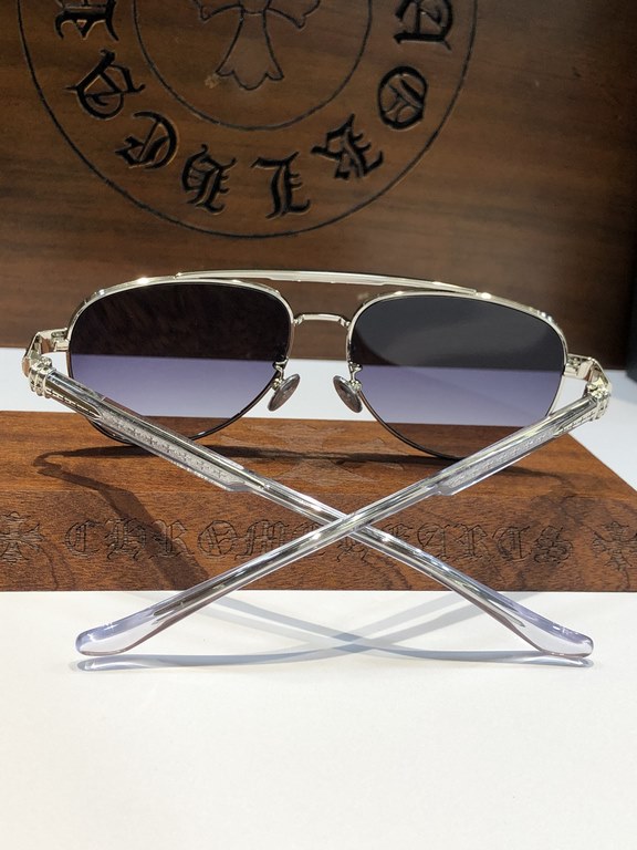 New sunglasses   CHROME HEARTExclusive customized models Classic toadstool series CH8179 SIZE59-16-154