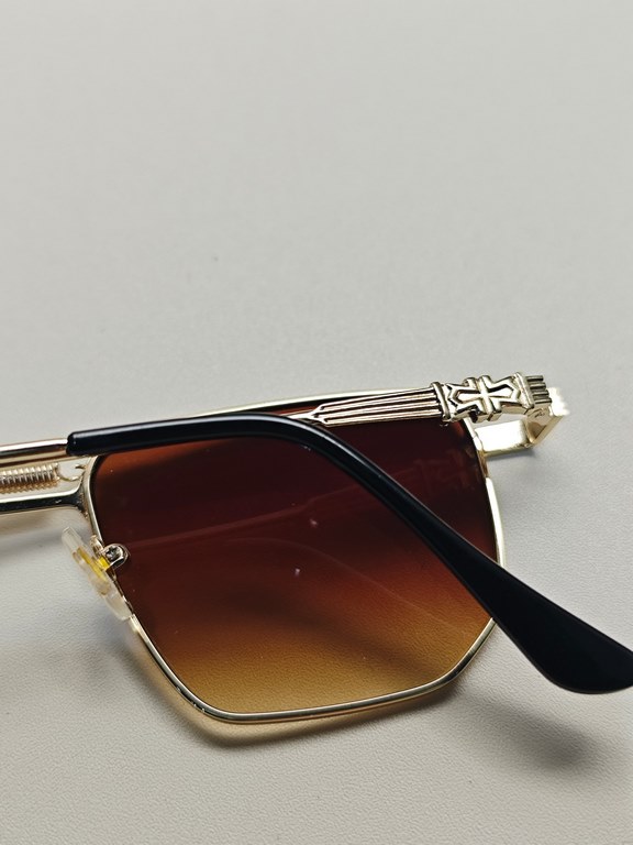 Chrome Hearts Crocus 2024 new ultra-small square retro small lens sunglasses mini small glasses men tide net red square frame sunglasses