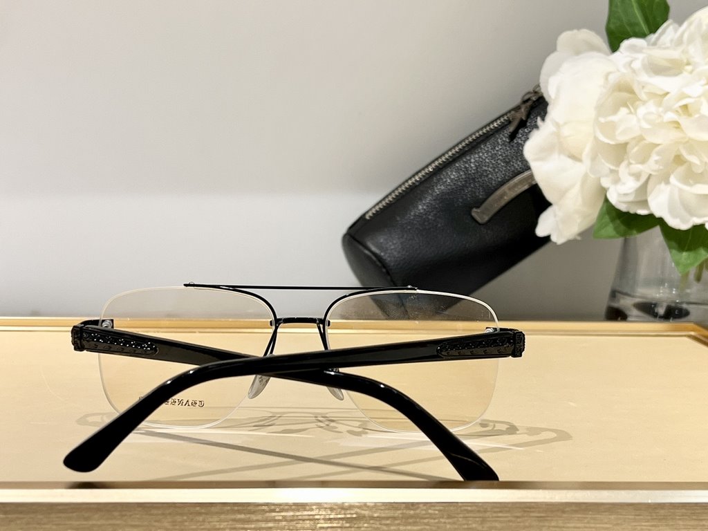 Change the brandSimple frameless titanium frame CHROME HEARTPure Titanium WY2263SIZE57-17-148