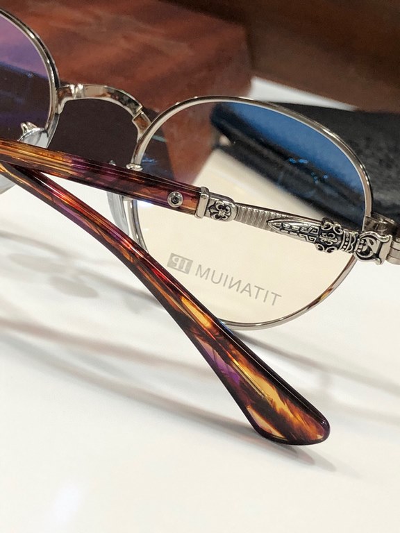 Heavy duty model   handmade titanium frame  CHROME HEART New ModelEvery detail reveals exquisite craftsmanship top qualityThe original can not miss the single CH8073SIZE51-20-148