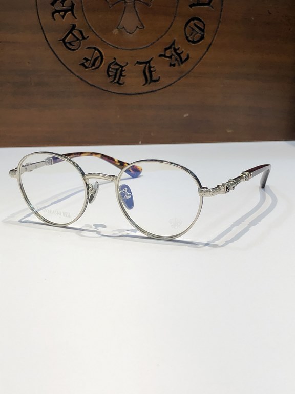 Heavy duty model   handmade titanium frame  CHROME HEART New ModelEvery detail reveals exquisite craftsmanship top qualityThe original can not miss the single CH8073SIZE51-20-148