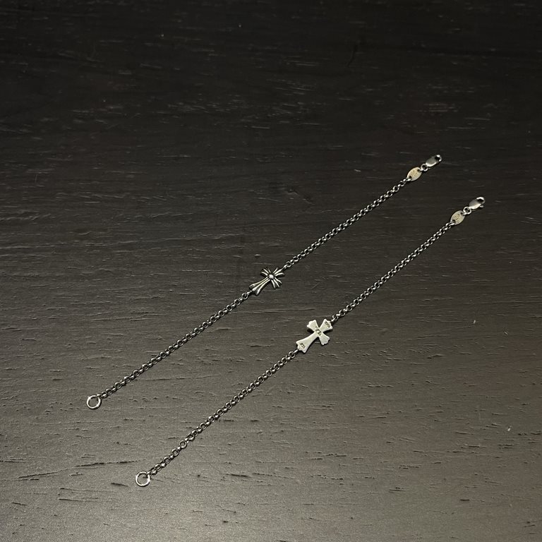 Heart of Croix Cross Pearl BraceletSterling Silver Vintage Cross Element Brother Style