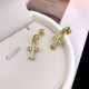 High versionCross   Yellow Gold Diamond Stud Earrings｜Crow HeartThe cross is the symbol of Christianity nowadays, representing love and salvation, representing God's love and salvation for the world, and is a sacrosanct 