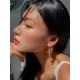 Krohheart cross earrings   Krohheart this brand is not very familiar, but this brand in the United States is exceptionally hot   China's many rich second-generation is also a brand follower   The brand was initially silv