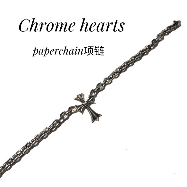 Super, super, super heavyweight level recommendationChrome Hearts Cross Paperchain NecklaceCounter 18,000  We reproduce the original one, all the details can be better than the counter.Men's and women's modelsboys wear i