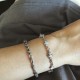 Heart of Crocker Cross Flower and Stone Bracelet Three Colors Counter double clasp, exactly the same counter version, and is exclusive to the market, there is the same type of comparison of the clasp can be, there is no 