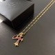 Crocentric   counter burst    factory outlet price  original one to one replica   Cro heart necklace