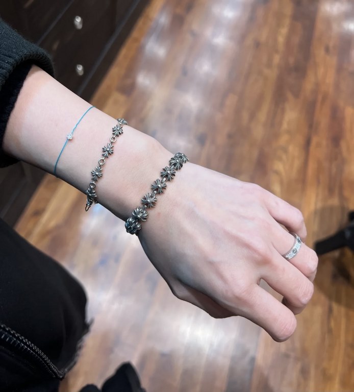 New Arrival]                Heart of Crooks Cross Bracelet completely different from the market ordinary version of the vintage necklace original replica handmade ~ genuine open mold   trend fashion must Men and women ca