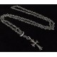 Cross Heart Classic Adjustable ChainEach cross can be worn in all seasons!It's so cool!Length 70cmWeight 44g