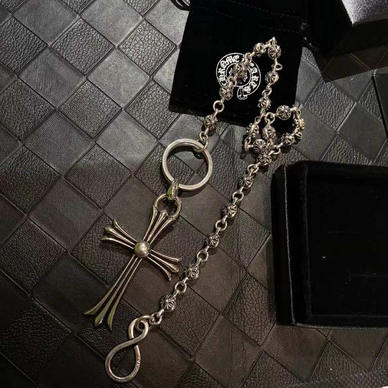 New Arrival]                Heart of Crocker thick section of the bag chain completely different from the market ordinary version of the vintage necklace original replica handmade ～ genuine open mold   trend and fashion 