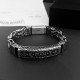 Counter new Chrome Hearts   Crowe heart six words of truth duck tongue bracelet Imported production process Precision quality Pure handmade ～ authentic open mold   trend fashion must have Men and women can wear Couple mo