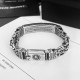 Counter new Chrome Hearts   Crowe heart six words of truth duck tongue bracelet Imported production process Precision quality Pure handmade ～ authentic open mold   trend fashion must have Men and women can wear Couple mo