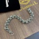 New version chromehearts Crocenter necklace letter bracelet Rock punk style Retro elements Trendy hundred with the official website with the same paragraph   CH Crocenter necklace male retro punk female Kwon Chi-Lung GD 