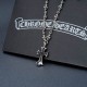 Always on hot sale! Chrome hearts Chrome hearts classic cross set of necklaces, men's and women's necklaces with diamonds, note the color of your order, length 60 cm