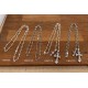 Chrome Hearts Necklace Collection Chart