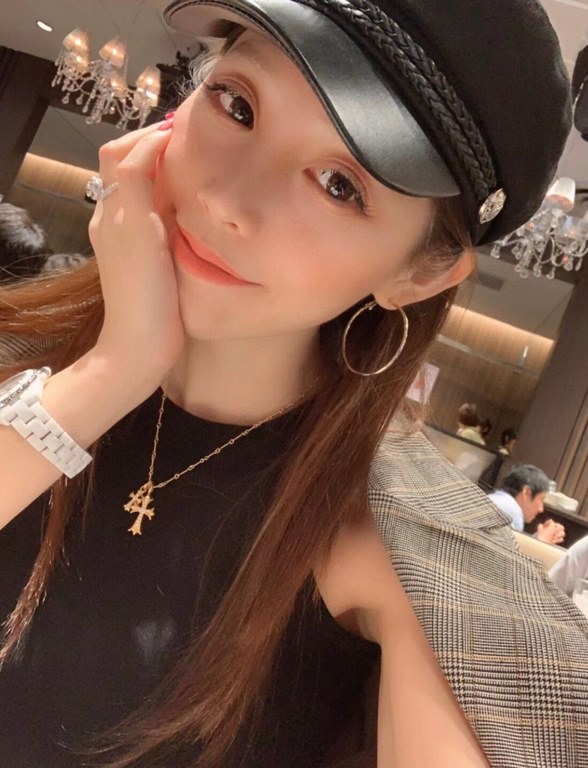 chromehearts Crocenter necklace double cross classic Thai silver style rock and roll punk style retro elements trendy versatile official website with the same paragraph   CH Crocenter necklace male retro punk female Kwon