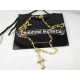 Chrome Hearts Chrome Hearts Orb Cross Free RetractableAdjustable necklace   unisex   two colors to choose from  The texture is superb   very worth getting