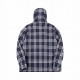 P330 BBR 23ss Spring and Autumn New Classic Plaid Stripe Hooded Windbreaker Jacket The fabric is made of guest original custom regenerated polyester fiber worsted, the fabric is soft, lightweight, and completely differen