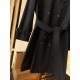 900  Men's Sandringham Collection Black Long[BUR ace pointed goods, the treasure of the town store] can inherit several generations of classic trench coat, the top of the original original fabrics, the market's most catt