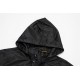 P315balenciablcg23 new logo plain print hooded coat windbreaker jacket customized dyeing cotton blend material, the texture is very soft, and the inside of the same plus a layer of blended material lining, comfortable an