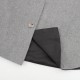 400PradaPrada Triangle Label Cashmere Long Sleeve JacketCustomized dyeing and weaving yarn, face yarn made of 100% cashmere material, bottom yarn made of 100% polyester fiber material, custom triangle label, four buttons