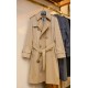 880  Men's Kensington Fit-Heritage Trench Honey Long Trench CoatBUR ace pointed goods, the treasure of the town store] can inherit several generations of classic trench coat, the top of the original original fabrics, the