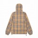 P370 Bur new! BBR Truffle Color Plaid Reversible JacketOriginal purchased in Beijing SKP 15610 yuan fabric fixed weaving and dyeing restore fabric stiffness khaki plaid fabric difference market ready-made fabric plaid la