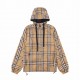 P370 Bur new! BBR Truffle Color Plaid Reversible JacketOriginal purchased in Beijing SKP 15610 yuan fabric fixed weaving and dyeing restore fabric stiffness khaki plaid fabric difference market ready-made fabric plaid la