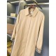 P810  shrink-folded cropped lightweight gabardine loose-fitting lightweight coatBUR ace pointed goods, the treasure of the town store] can inherit several generations of classic trench coat, the top of the original origi