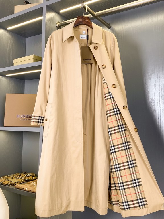 P810  shrink-folded cropped lightweight gabardine loose-fitting lightweight coatBUR ace pointed goods, the treasure of the town store] can inherit several generations of classic trench coat, the top of the original origi