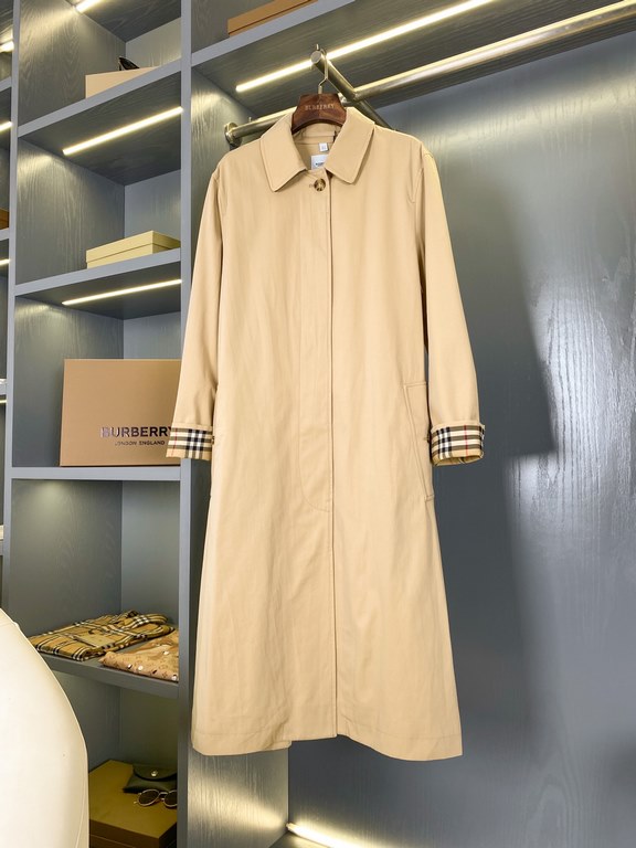 P810  shrink-folded cropped lightweight gabardine loose-fitting lightweight coatBUR ace pointed goods, the treasure of the town store] can inherit several generations of classic trench coat, the top of the original origi