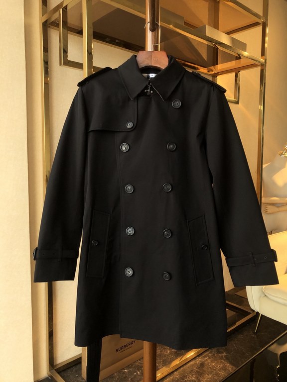 860  Men's Wimbledon Fit - Short Trench CoatExplosive Wimbledon is coming ... [BUR ace pointed goods, the treasure of the town store] can inherit several generations of classic trench coat, the top of the original origin