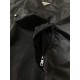 P278 New PRAD.A Nylon Short Sleeve Shirt Jacket Oversize Shirt Constructed with Re-Nylon recycled nylon fabric Trimmed with large patch pockets with accessory straps Custom Imported Nylon Fabric Custom Triangle Label and