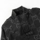 490 GUCCI Gucci 23SSGG full print canvas stand plus cotton jacket jacket men and women with the same models   high version of the YB custom jacquard fabric, the face fabric for the double G rough spun original color, the