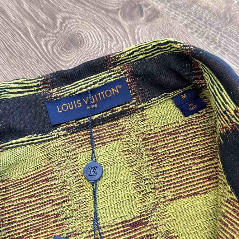 3401VLouis 24SS spring and summer new Wang Jiaer same color woven jacquard checkered denim jacket jacketSize SMLXLThe only correct version of the only one correct fabric 3000 meters order quantity The whole body to take 