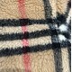 385 Burberry Burberry Check Teddy Bear Lamb Wool Hooded JacketSIZE XSSML