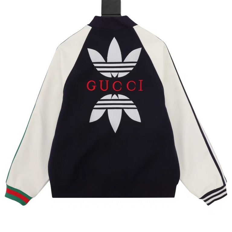 Next day shipping  435 (support put in store)G's × adidas Shamrock Shamrock Webbing Baseball JacketWarm tips hand wash or dry clean is recommended!This year's extraordinarily hot baseball jersey jacket, the market at all