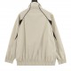 385BalenciagaParisian family color collision stand-up collar jacket coatThe main fabric is made of three anti-punching fabric, the inner sandwich fabric is made of Taslon rough slant, the lining fabric is made of exclusi