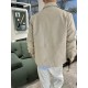 LouisVuittonLouis Vuitton Pocket Old Fleece Leather Shirt Jacket Top Result#