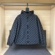 455gucc1 Early Spring Reversible Jacket Coat45 days to customize the original fabricThe whole piece is cut in the right position and laborious.Hardware zippers and leather labels are perfectly reproduced.No pressure. A t